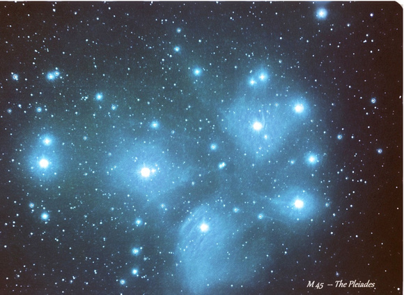 M 45 The Pleiades